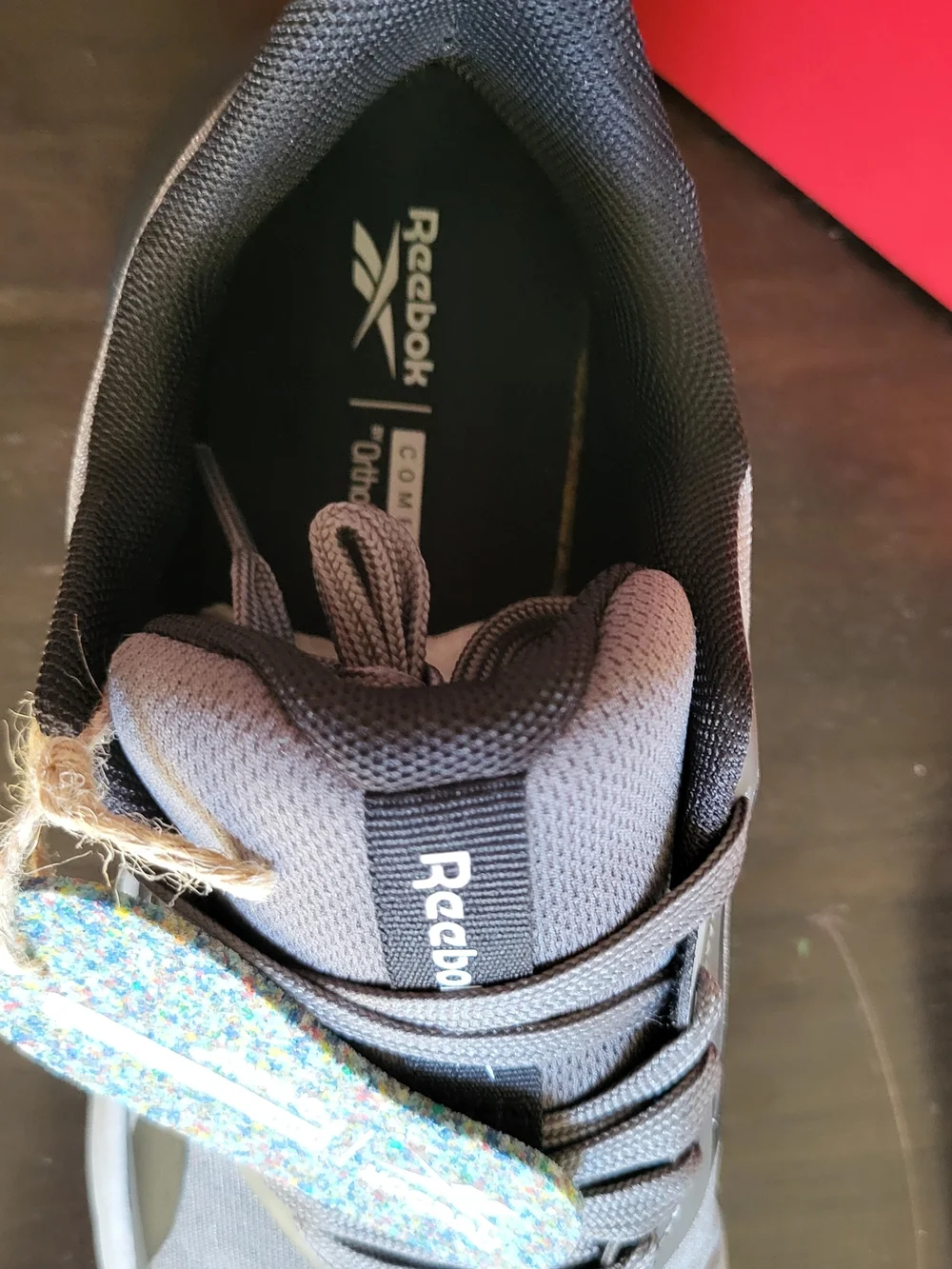 *NEW* Reebok Verse Gray/Black Lace-Up Low Top Sneakers Size Men's 8.5 Women's 10